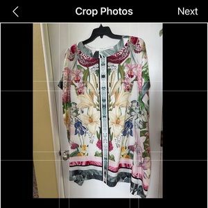 Ted Baker tunic-length shirtdress